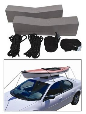 Brand New Attwood 11438-7 Universal Car-Top Kayak Carrier Kit - NWT